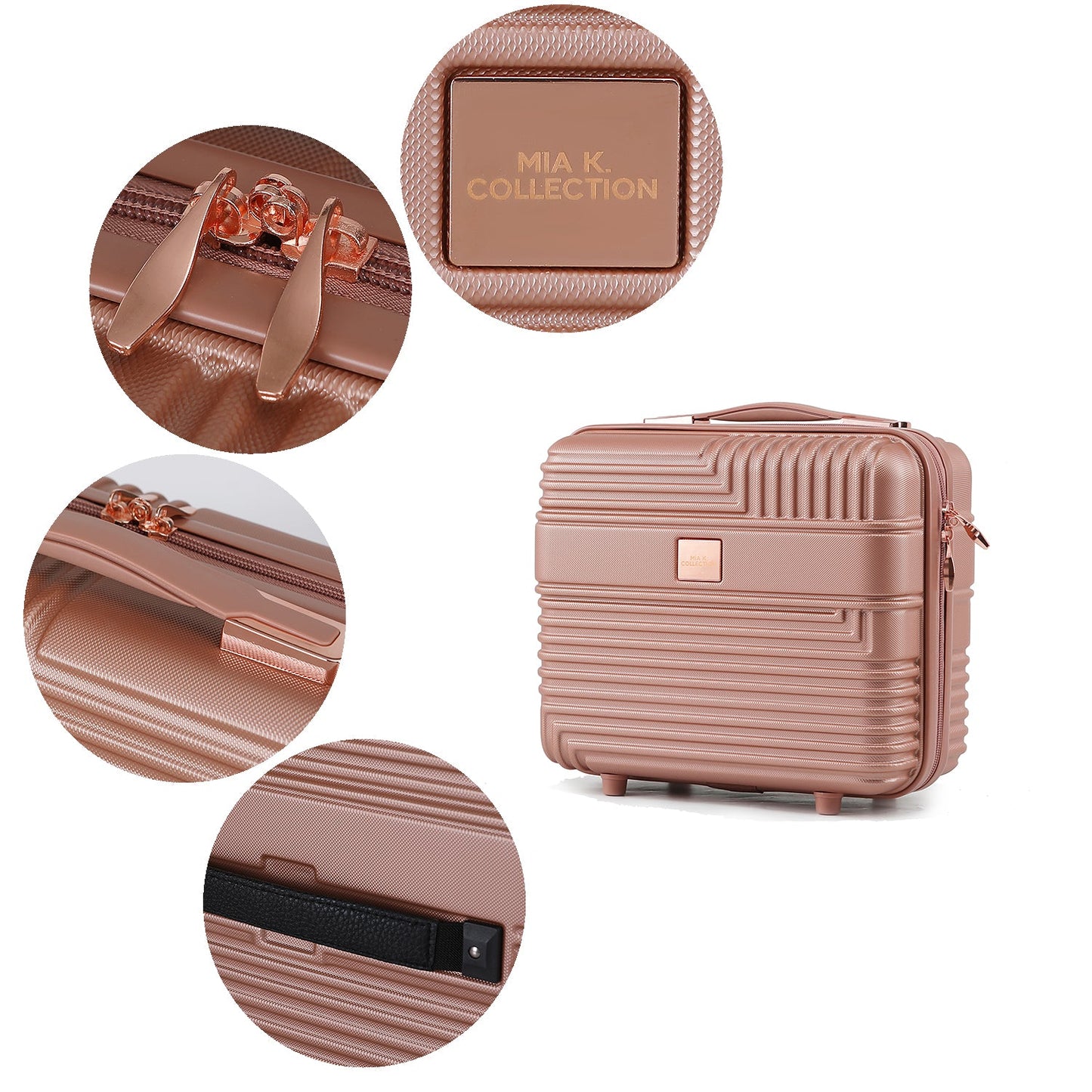Mykonos Luggage Set- Large Check-in, Medium Check-in, Carry-on, and